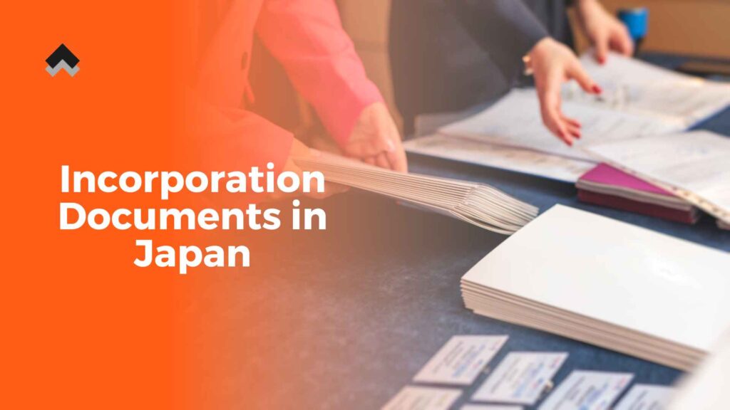 incorporation documents in Japan